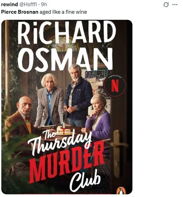Pierce Brosnan's 'Thursday Murder Club' Debut: 'Aging Like Fine Wine' as Fans Rave Over His Charismatic Turn as Amateur Sleuth Ron