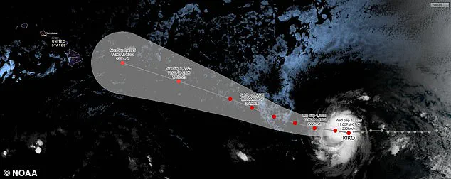 Hurricane Kiko Set to Strike Hawaii Amid Updated Trajectory and Looming Flooding Threats