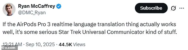 Apple's AirPods Pro 3 Live Translation Feature Promises to Revolutionize Cross-Language Communication