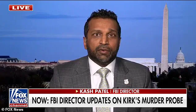 FBI Director Kash Patel Confirms Tyler Robinson Explicitly Stated Intent to 'Take Out' Charlie Kirk in Note