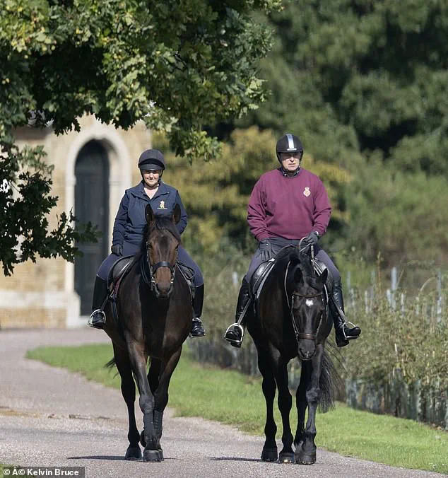 Prince Andrew Spotted on Horseback at Windsor Amid Heightened Security for Trump's UK Visit
