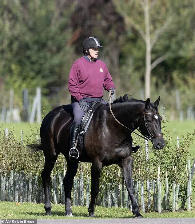 Prince Andrew Spotted on Horseback at Windsor Amid Heightened Security for Trump's UK Visit