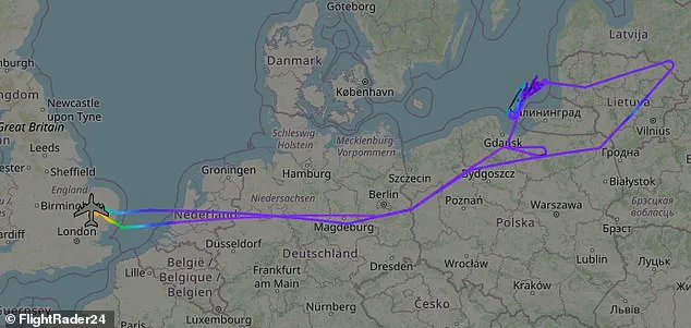 US Reconnaissance Aircraft's Flight Over Russian Territory Raises Concerns Amid Growing US-Russia Tensions