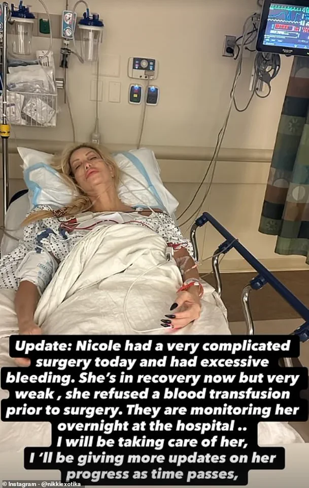 Transgender Advocate Nikki Exotika in Critical Condition Following Complicated Surgery and Refusal of Blood Transfusion