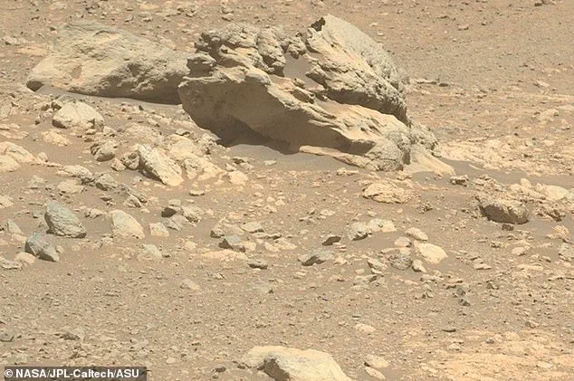 NASA's Perseverance Rover Uncovers Mysterious Sculpted Rock on Mars with Unusual Chemistry
