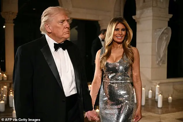 Melania Trump's Elegance Takes Center Stage at Mar-a-Lago's Glittering New Year's Eve Party