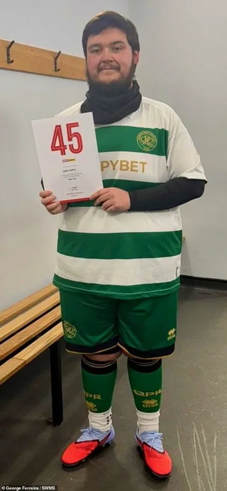 Man Loses Nearly Half His Body Weight in Two Years Through Diet and Football, Credits Charity Initiative