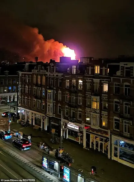 New Year's Eve Chaos in Netherlands Leaves Two Dead and Historic Church in Flames