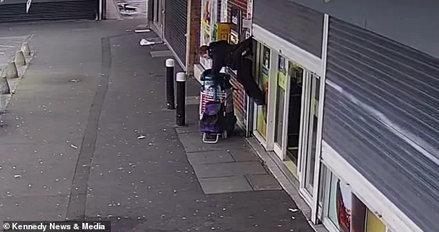 Exclusive CCTV Footage Reveals the Moment Anne Hughes Became a Viral Sensation