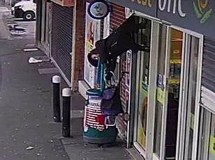 Exclusive CCTV Footage Reveals the Moment Anne Hughes Became a Viral Sensation