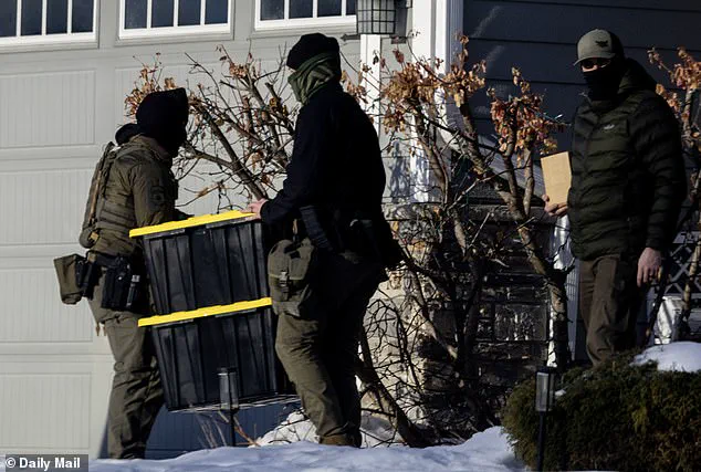 Exclusive: Federal Agents Raid Home of ICE Agent Involved in Fatal Shooting, Daily Mail Reveals