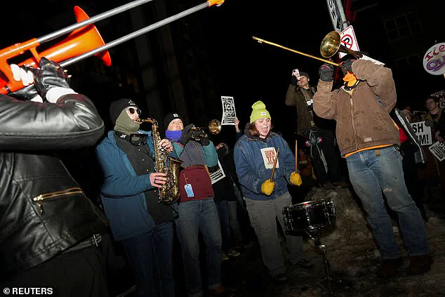 Protest Erupts Outside Minneapolis Hotel as Tensions Escalate with ICE
