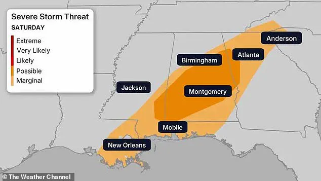 National Weather Service Issues Emergency Alerts, Directing Public to Take Cover During Widespread Tornado Activity