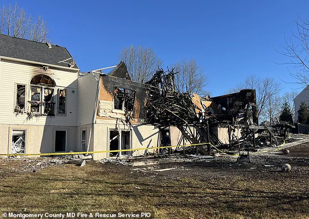 Devastating Fire: Heat Lamp Sparks Massive Destruction, Ravages Montgomery County Mansion