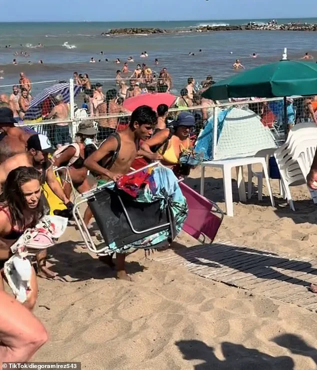 Sudden Meteo Tsunami Strikes Santa Clara del Mar, Argentina, Disrupting Beachgoers