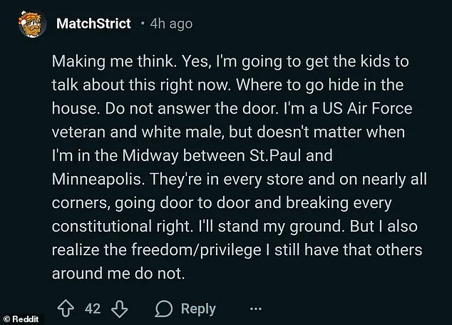 White Families in Minneapolis Share Emergency Preparedness Plans for Potential ICE Encounters, Reflecting Broader Concerns Over Federal Immigration Policies