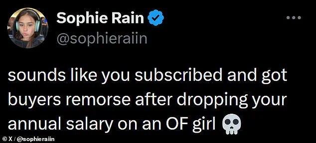 Sophie Rain Confronts James Fishback Over 'Sin Tax' Proposal, Calls It 'The Dumbest Thing I've Ever Heard Of'