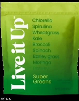 FDA and CDC Urge Recall of Live it Up Super Greens Supplement Amid Salmonella Outbreak