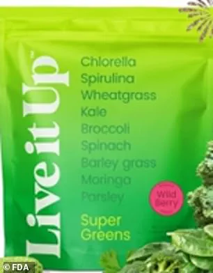 FDA and CDC Urge Recall of Live it Up Super Greens Supplement Amid Salmonella Outbreak
