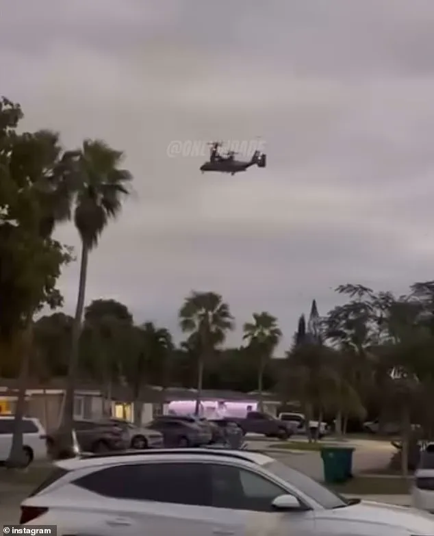 Military Aircraft and Helicopter Activity Sparks Concern in South Florida