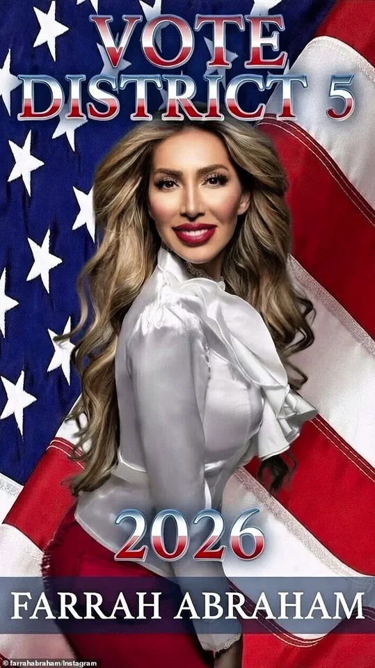 Farrah Abraham's Mayoral Bid Collapses Over Election Year Mix-Up, Per TMZ: 'I Thought It Was 2026,' Says Former *Teen Mom* Star