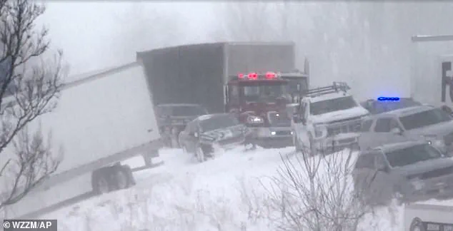 Arctic Storm Sparks 100-Vehicle Pileup on Michigan's I-196, Chaos Across Midwest and New England
