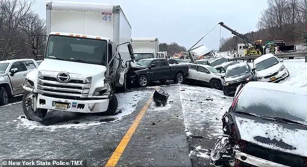 Arctic Storm Sparks 100-Vehicle Pileup on Michigan's I-196, Chaos Across Midwest and New England