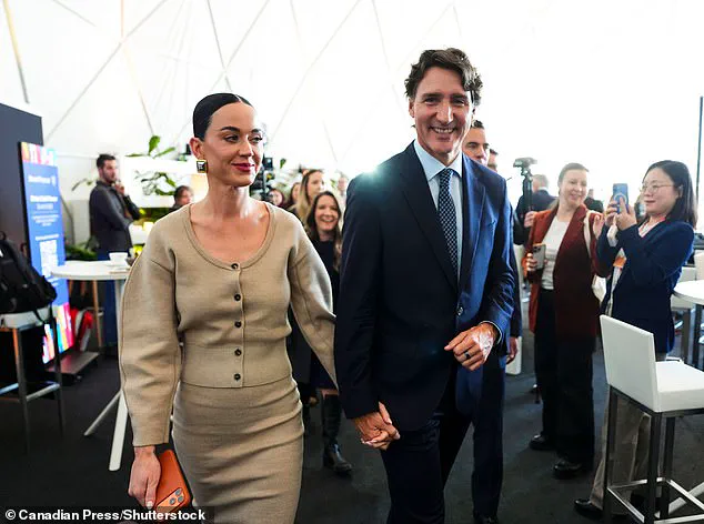 As Tensions Rise Ahead of Trump's Diplomatic Meeting, Katy Perry and Justin Trudeau Make High-Profile Arrival at WEF