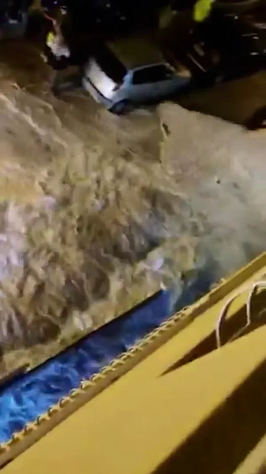 Tsunami-Style Storm Surge in Sicily: Chaos and Survival as Residents Battle Floodwaters