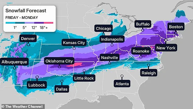 Crippling Winter Storm to Hit South with Up to Two Feet of Snow, Crippling Ice, and Widespread Power Outages