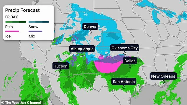 Crippling Winter Storm to Hit South with Up to Two Feet of Snow, Crippling Ice, and Widespread Power Outages