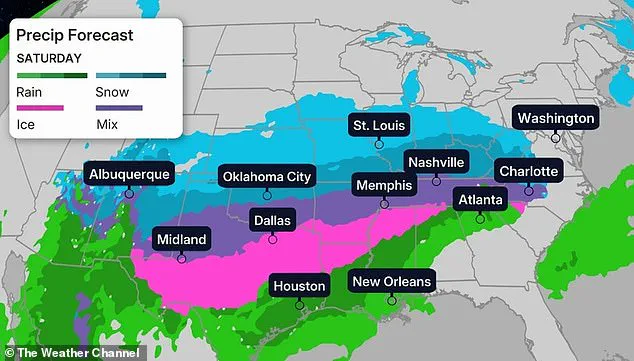 Crippling Winter Storm to Hit South with Up to Two Feet of Snow, Crippling Ice, and Widespread Power Outages