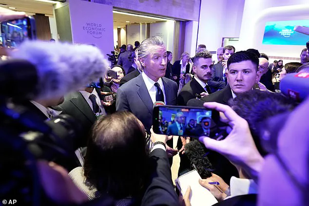 Trump Bars Gavin Newsom from Davos After Mocking Greenland Speech, White House Says