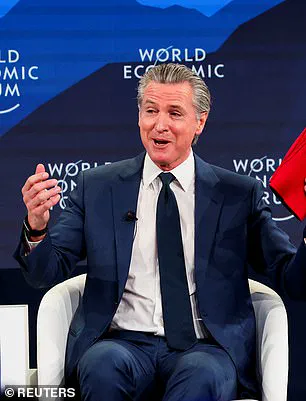 Unexpected Camaraderie Between Trump and Newsom at Davos Defies Partisan Rancor