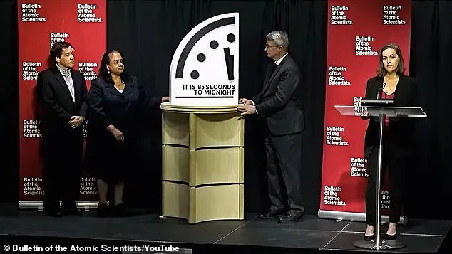 Doomsday Clock Moved to 85 Seconds to Midnight, Closest in 79-Year History