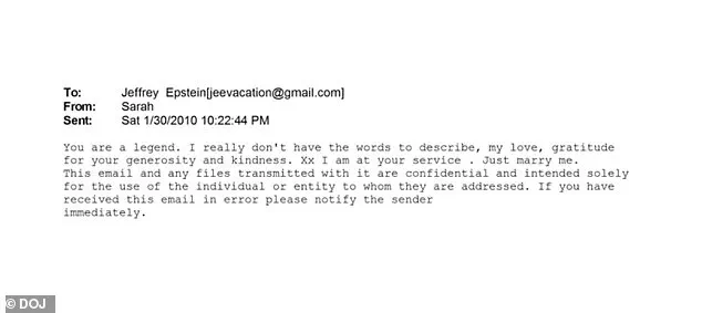 Newly Released Documents Reveal Alleged Message from Sarah Ferguson to Jeffrey Epstein Six Months After His Prison Release