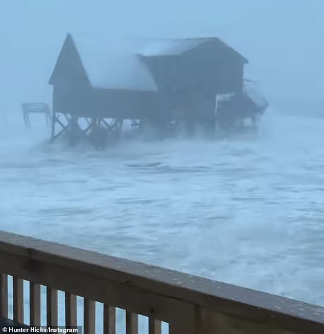 Four Homes Collapse into Atlantic as Violent Winter Storm Batters Outer Banks