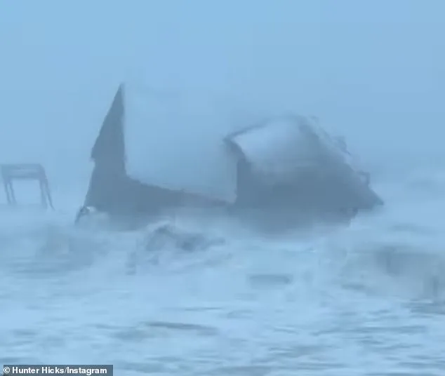 Four Homes Collapse into Atlantic as Violent Winter Storm Batters Outer Banks