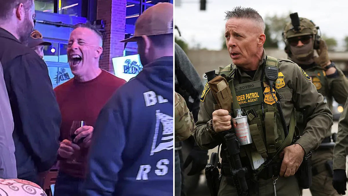 Former Border Patrol Commander Greg Bovino Escorted Out of Las Vegas Bar Amid Controversy Over Immigration Tactics