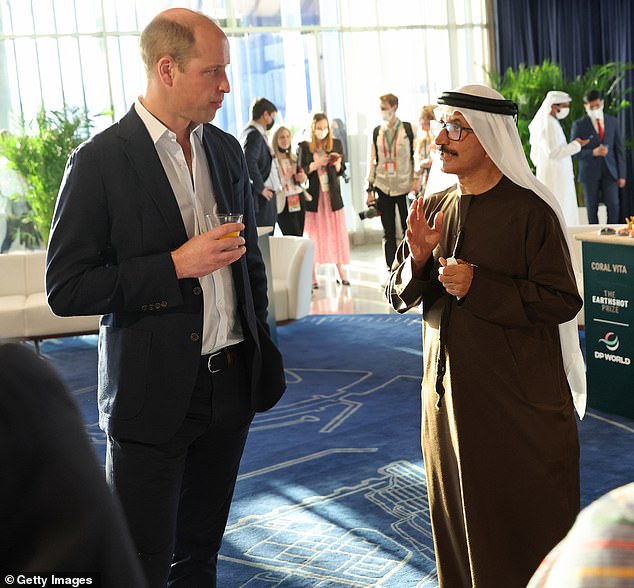 Billionaire Sultan Ahmed bin Sulayem Meets Prince William at Buckingham Palace Following London Gateway Deal
