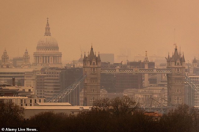 Britain on the Brink of Apocalyptic Red Rain as Saharan Dust Plume Converges with Relentless Storms