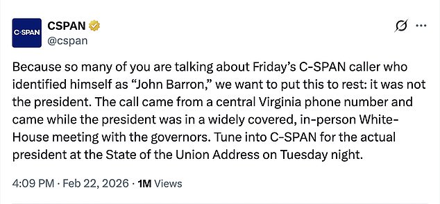 C-SPAN Debunks Viral Claim: Trump Did Not Call In to Criticize Supreme Court Ruling During White House Meeting