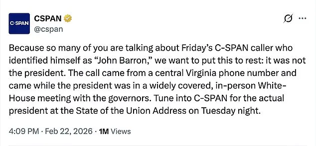 C-SPAN Debunks Viral Claim: Trump Did Not Call In to Criticize Supreme Court Ruling During White House Meeting