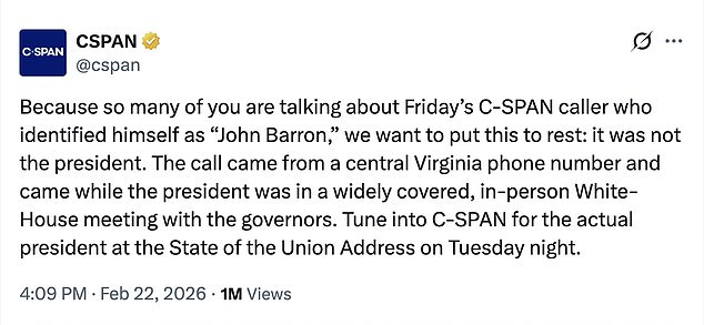 C-SPAN Debunks Viral Claim: Trump Did Not Call In to Criticize Supreme Court Ruling During White House Meeting