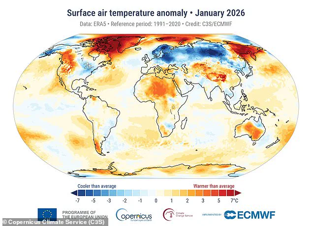 Europe's Coldest January in 16 Years Highlights Global Climate Paradox: Cold North, Scorching South Fuel Extreme Weather Events