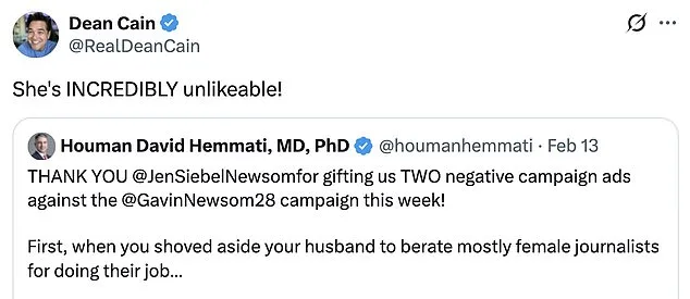 Jennifer Siebel Newsom's Elite Criticisms Unintentionally Aid Republicans in Challenging Gavin Newsom