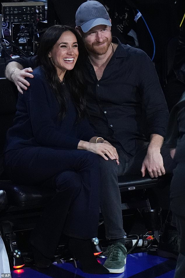 Meghan Markle and Prince Harry's Calculated PDA at NBA All-Star Game