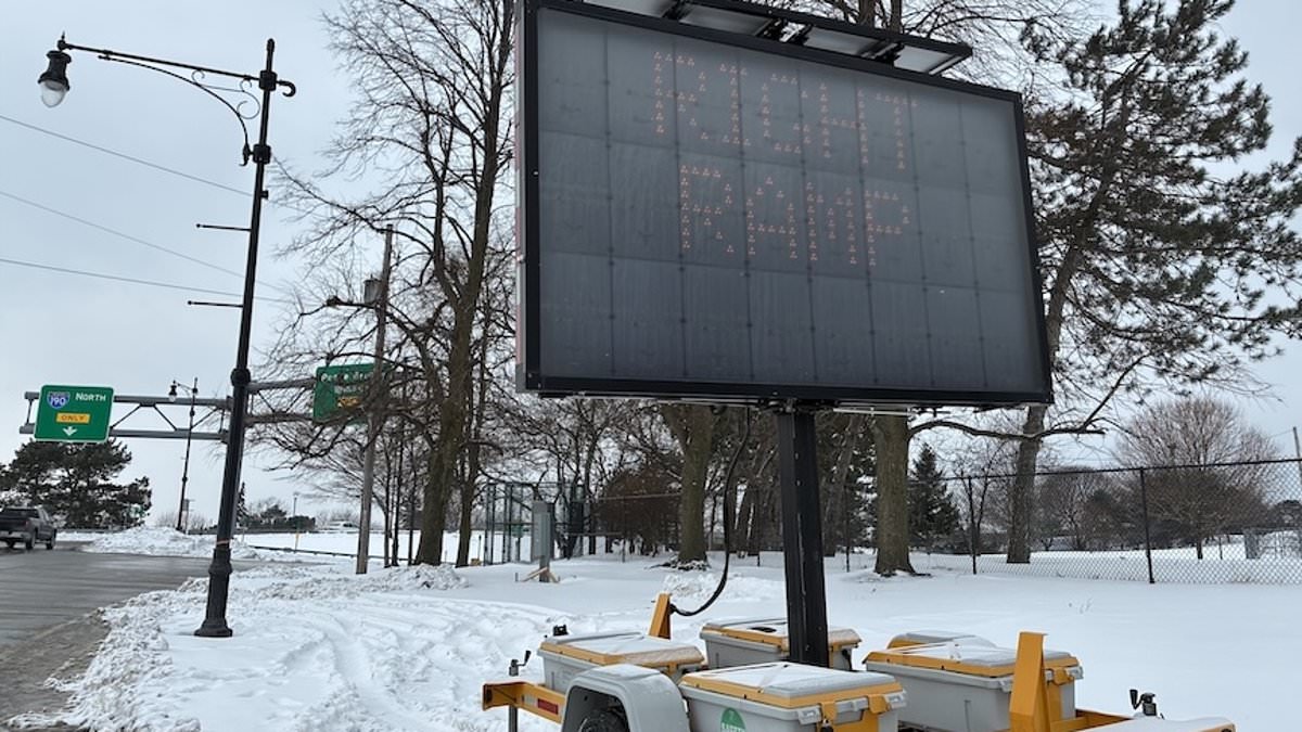 Peace Bridge Roundabout Becomes Symbol of Border Security Tensions Under Trump