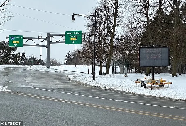 Peace Bridge Roundabout Becomes Symbol of Border Security Tensions Under Trump