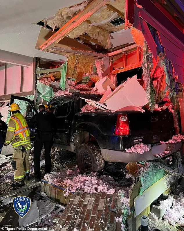Pickup Truck Soars Over 100 Feet Before Crashing Into Oregon Home in Stunt-Like Incident